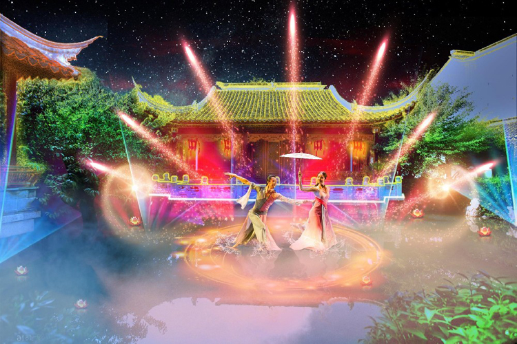 星海簽約蘇州市玉涵堂后花園《水月山塘》演出舞臺項(xiàng)目
